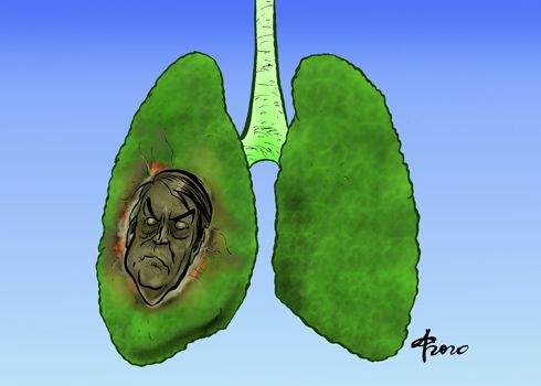 Grüne-Lungenkrebs  Paolo Calleri