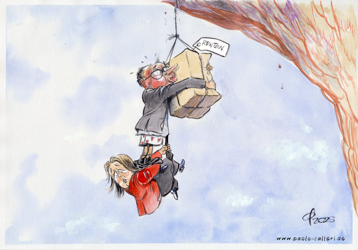 Am seidenen Koalitionsfaden  Paolo Calleri