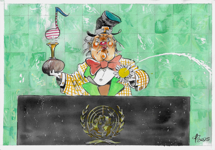 Trumps UN-Rede © Paolo Calleri