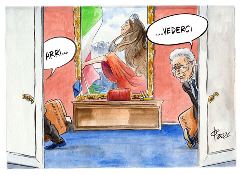 Mattarella-Wiederwahl  Paolo Calleri