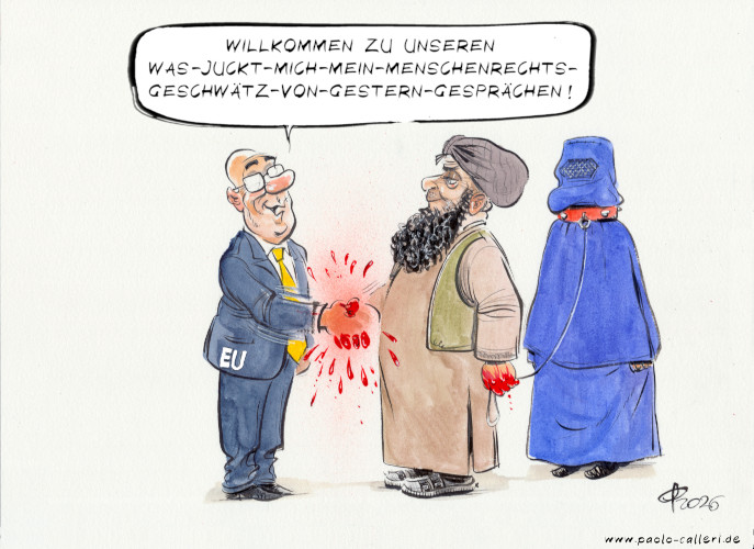 Abschiebungsgespr&auml;che � Paolo Calleri