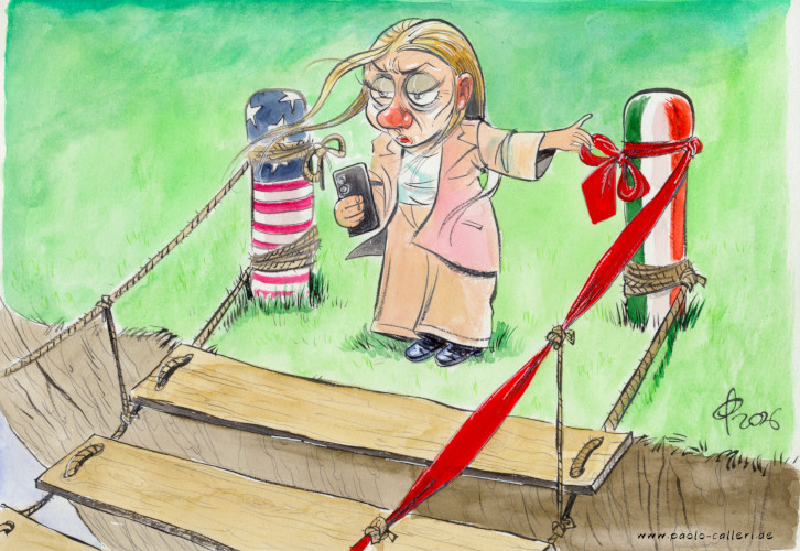 Am seidenen Beziehungsfaden � Paolo Calleri