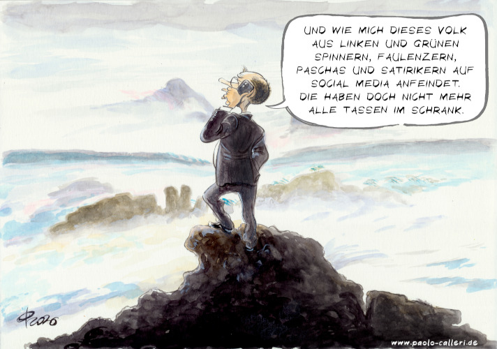 Anfeindungen � Paolo Calleri