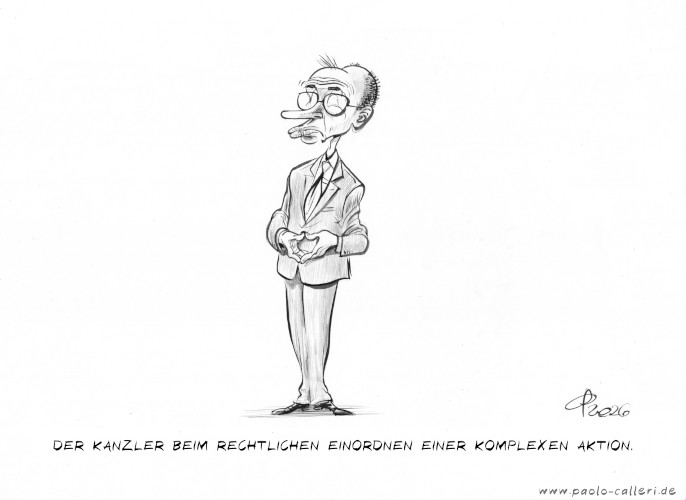 Kanzler Merzel � Paolo Calleri