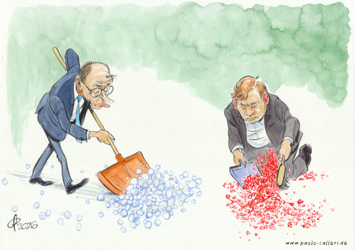 Schw&auml;bische Kehrwoche in Berlin � Paolo Calleri